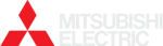 mitsubishi electric logo white